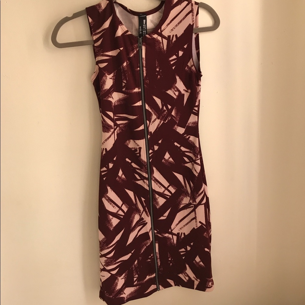 Design lab full zip Midi dress