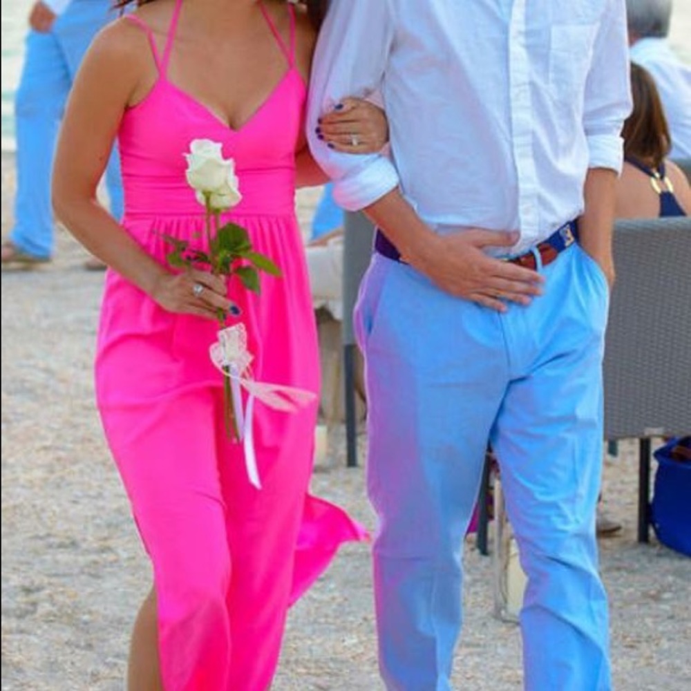 Amanda Uprichard silk P maxi dress