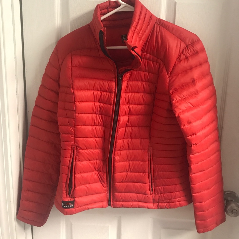 Red Lauren-Ralph Lauren active jacket