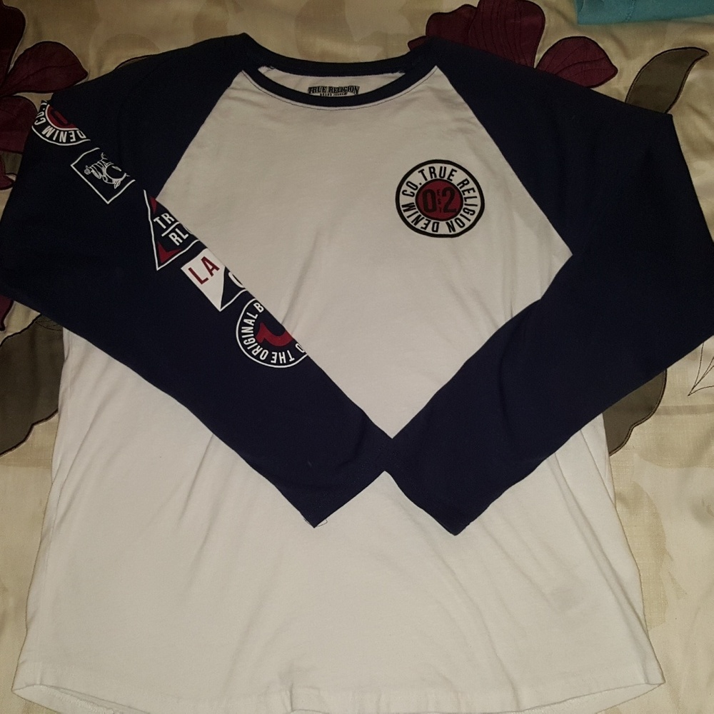 Mens True Religion long sleeve shirt