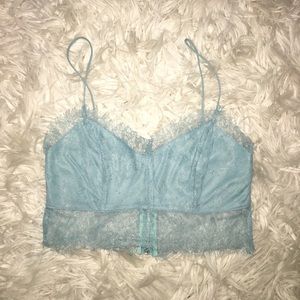 Baby Blue Topshop Bralette