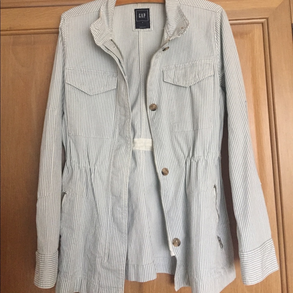 GAP Blue and white jacket