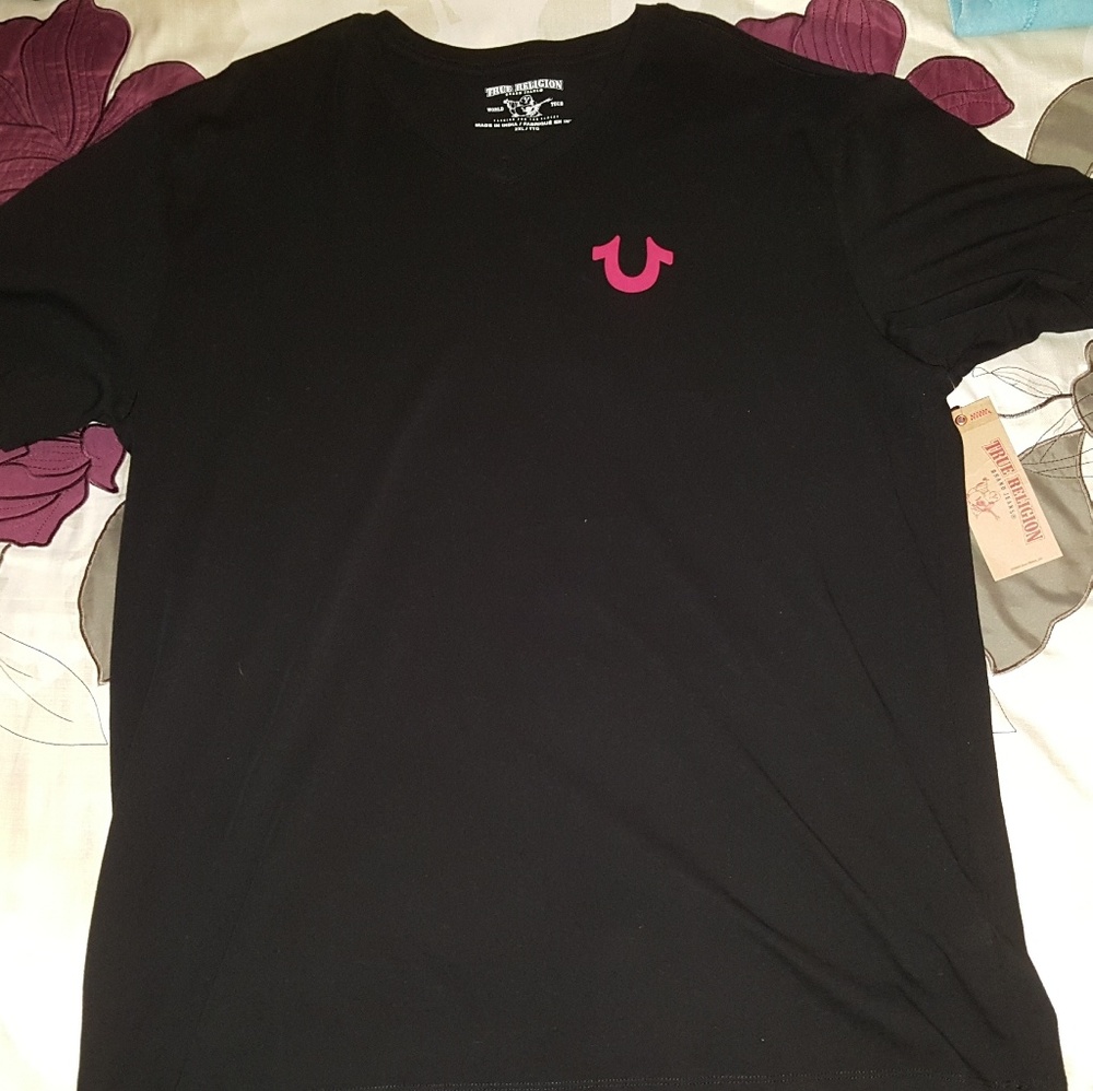Brand new Mens True Religion print t shirt 2xl