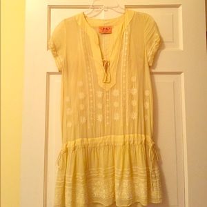 Juicy Couture yellow summer dress