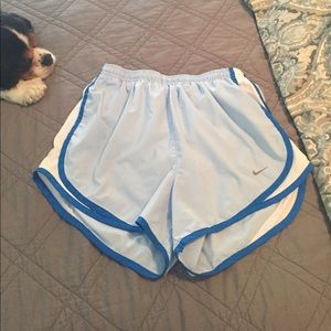 Nike Running Shorts Light Blue Size Small