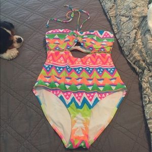 Top Shop Aztec Bathing Suit Size 6