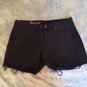 Madewell Black Shorts