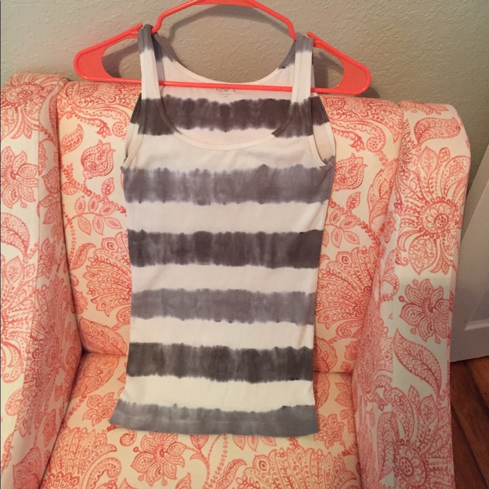 Tie dye tank from The Loft