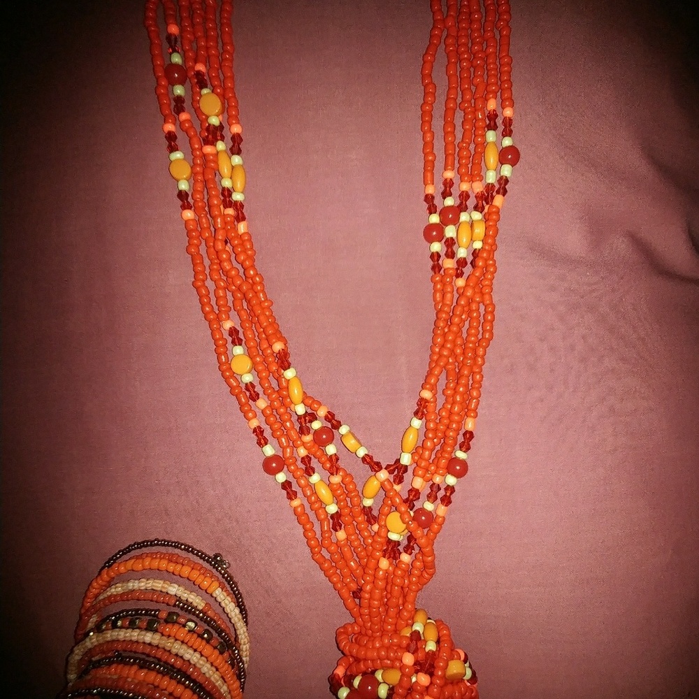Long necklace
