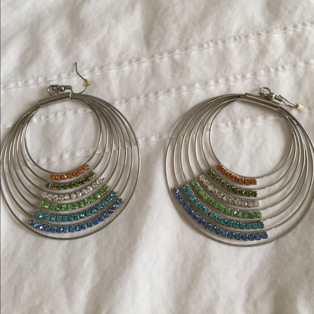 Jewel earrings
