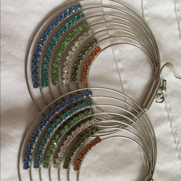 Jewel earrings - Picture 3 of 3