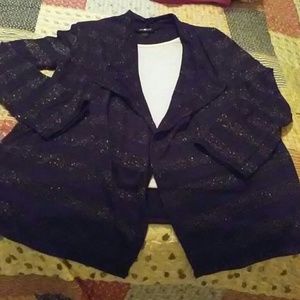 Black and Silver Amy Byer Girls Top