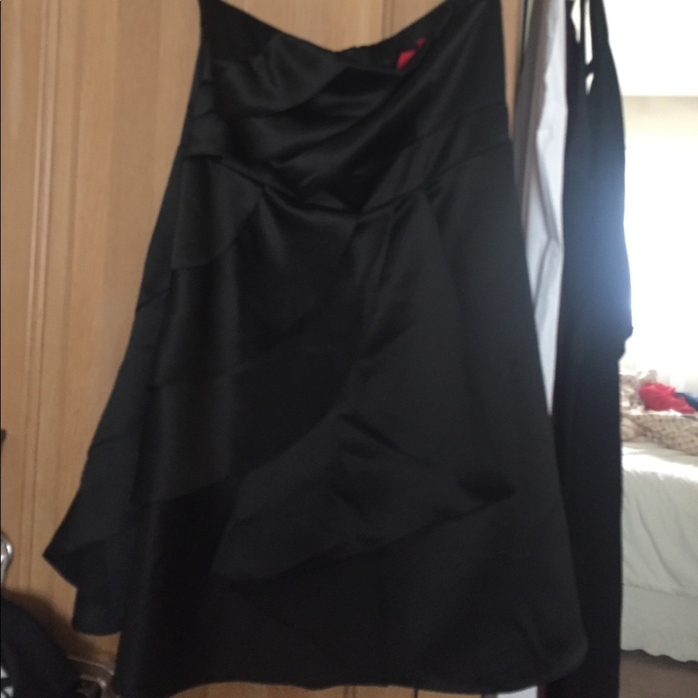 Black cocktail dress