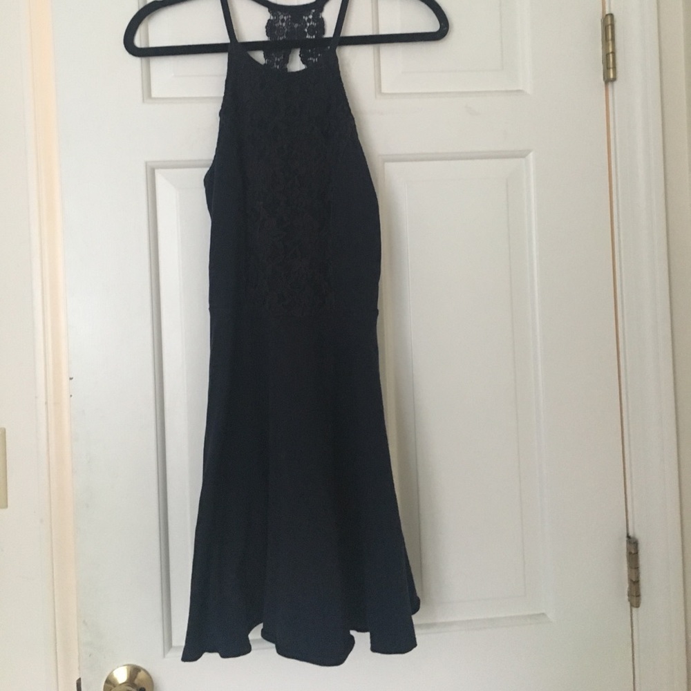 Abercrombie Lacey halter dress
