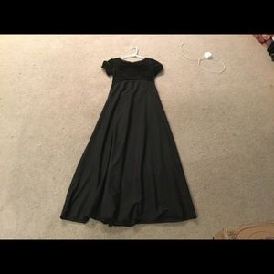 Black formal dress