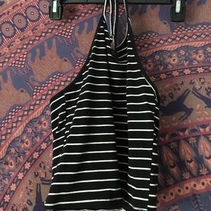 Brandy Melville Tie Halter Top