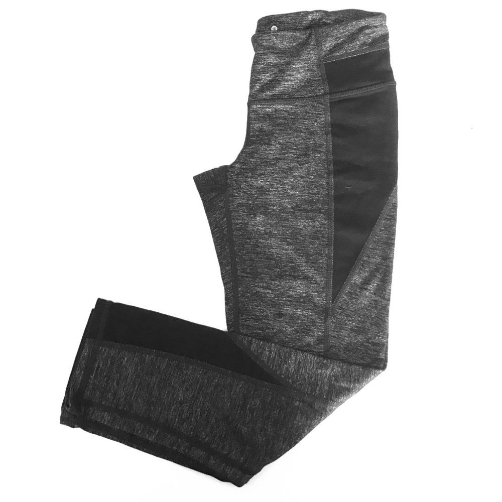 Athelta Capris. Quest Grey w/ Black detailing ,XXS