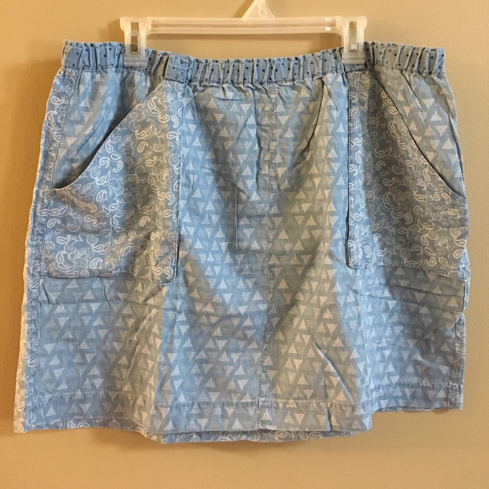 New Matilda Jane Mixed Print Skirt NWT