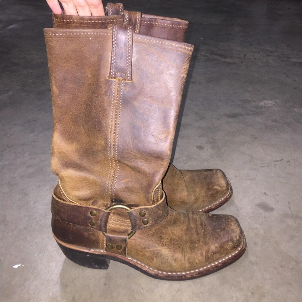 Frye Harness Boots