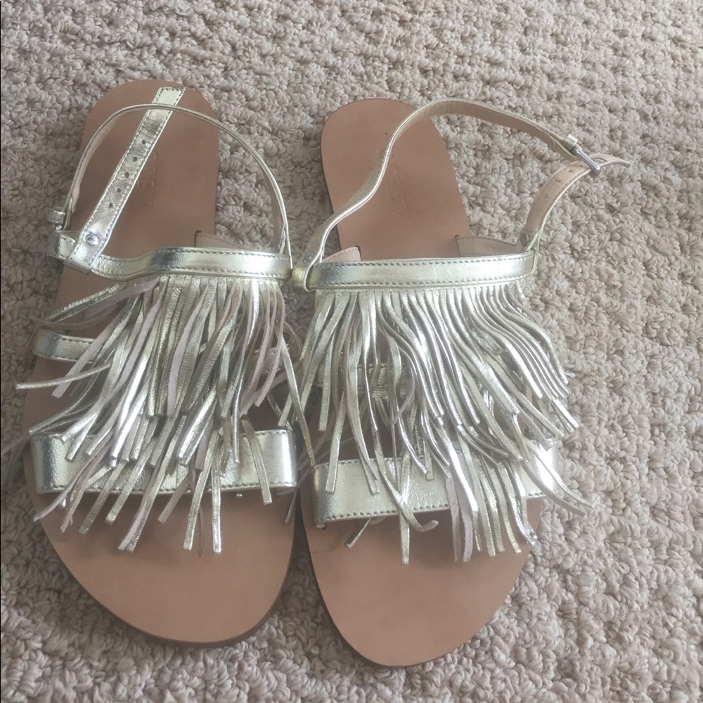 Never worn jcrew sandals
