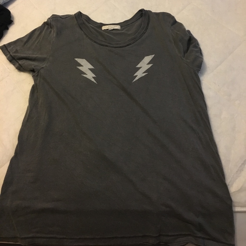Gray shirt