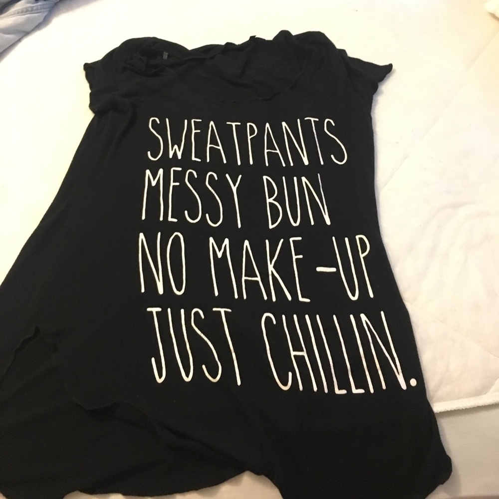 A black shirt