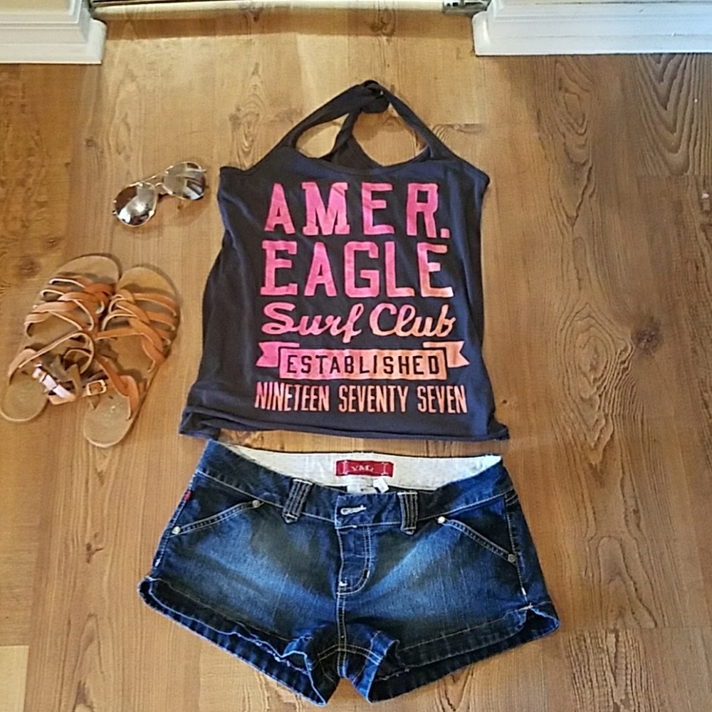 SELLING BOTH! YMI booty shorts size 9 Juniors
