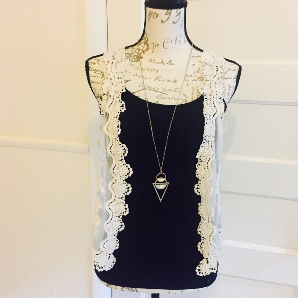 Lace Vest