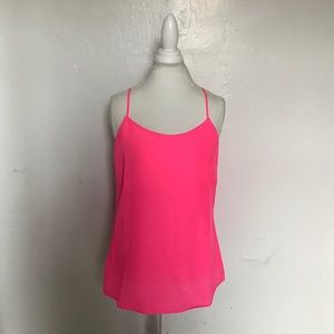 J.Crew neon pink tank top