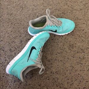 Nike Free Run 3.0 turquoise!