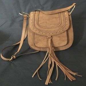 Franco Sarto Tassel Hobo Crossbody Bag