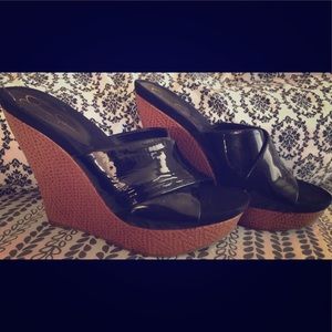 Jessica Simpson wedges