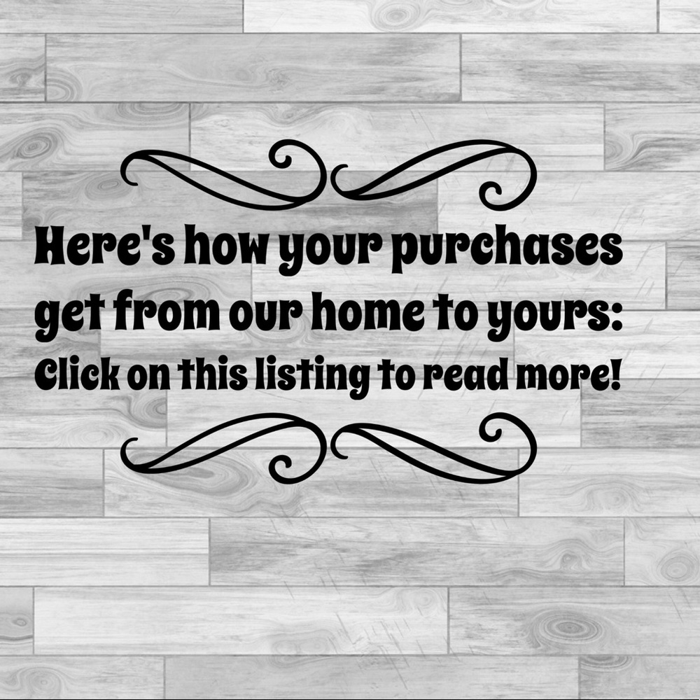 🌻Wondering how items get from our home to yours?