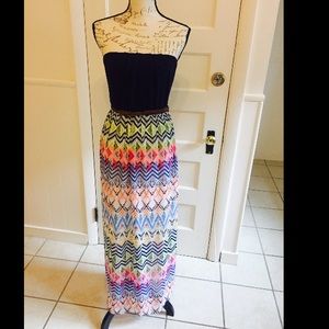 Strapless Maxi Dress