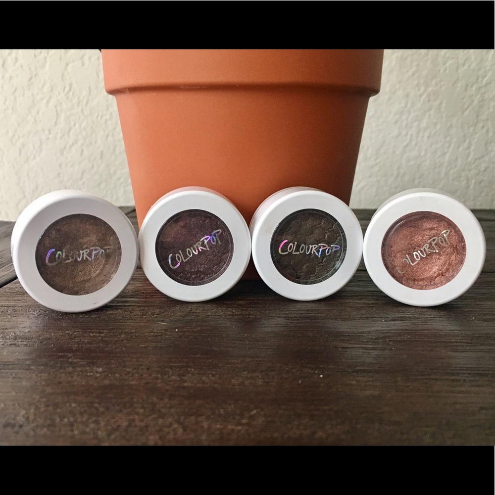 Colourpop Eyeshadows 4 for $8