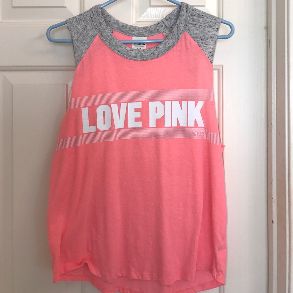 PINK MUSCLE TANK SMALL