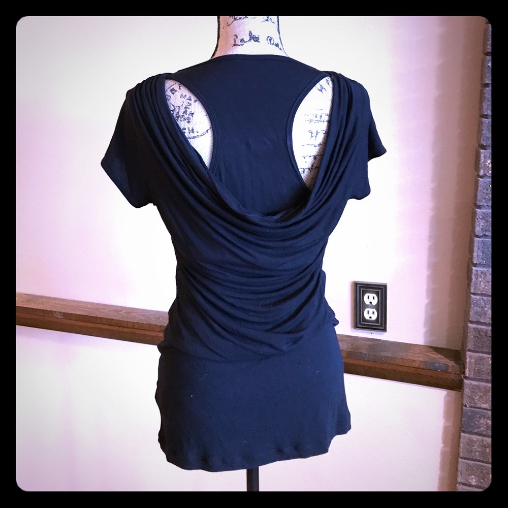 Cabi black flip it tee