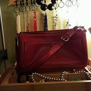 Ann Taylor red bag