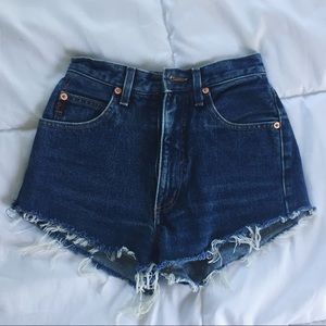 Vintage Guess High Waisted Jean Shorts