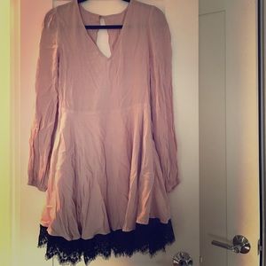 Lovers & Friends Sexy pink & lace dress