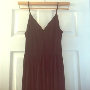 Urban outfitters Kimichi Blue black maxi dress