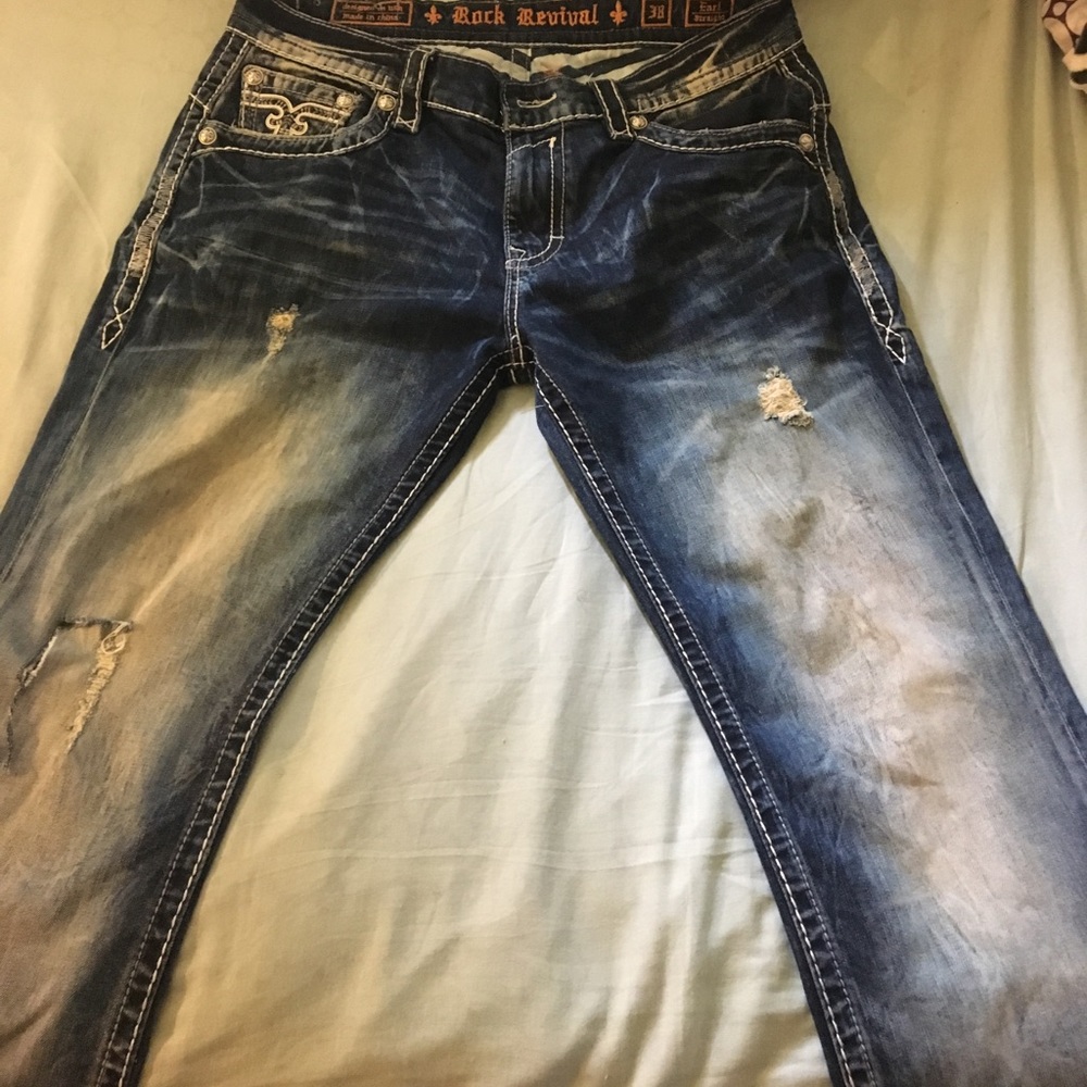 Men's Rock Revival Jeans