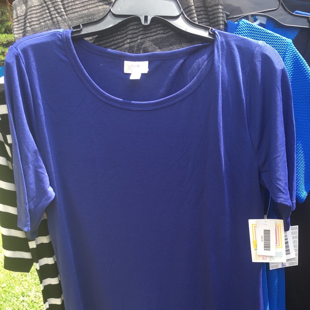 LULAROE JULIA in Royal Blue XL NWT