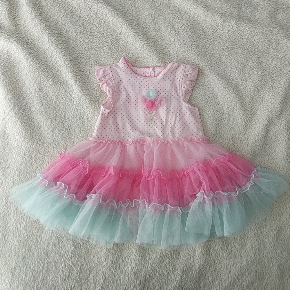 Cotton Candy Tutu Dress