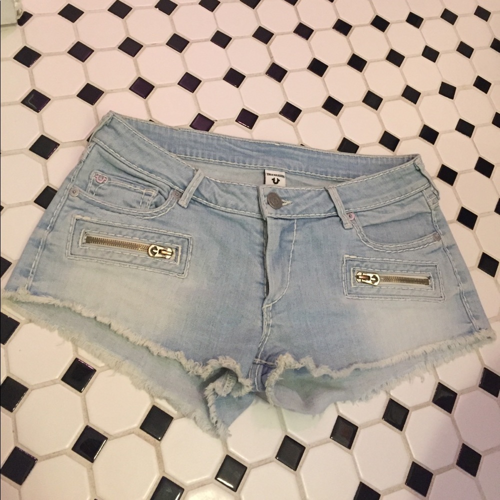 True Religion Jean shorts