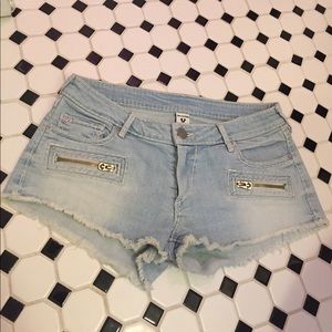 True Religion Jean shorts