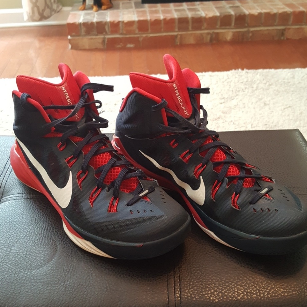 Men's Hyperdunk 2014 in Red White and Blue Size 13