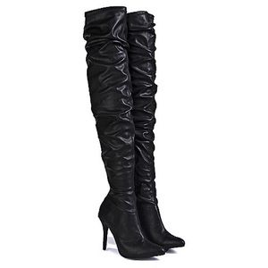 Anne Michelle Thigh High Boots