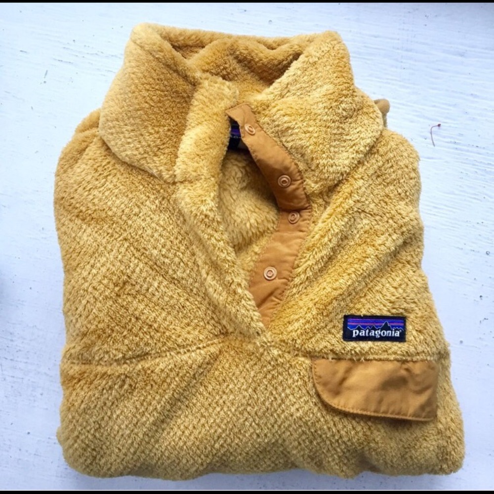 Nectar yellow pullover patagonia
