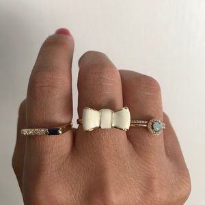 Kate Spade take a bow ring